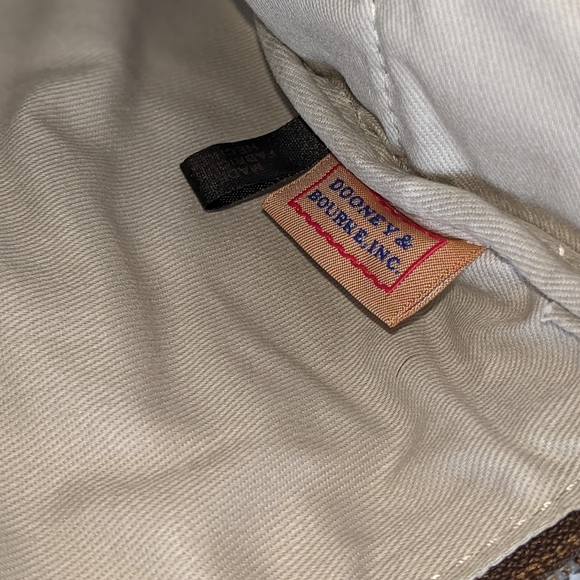 Dooney & Bourke NY Giants Licensed NFL Nylon Double Zip Crossbody Blue Red NWT - Picture 12 of 16